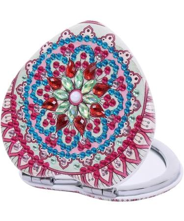 Widybord DIY Pocket Mirror Mirror Portable Magnifying Folding Mirror for Women - Buy Online on GoSupps.com