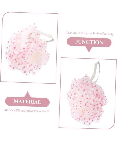 NOLITOY 4 Pcs Bath Ball - Exfoliating Loofahs for Body Skin Cleaning | Shower Scrubber & Bathing Tool - Buy Online on GoSupps.com