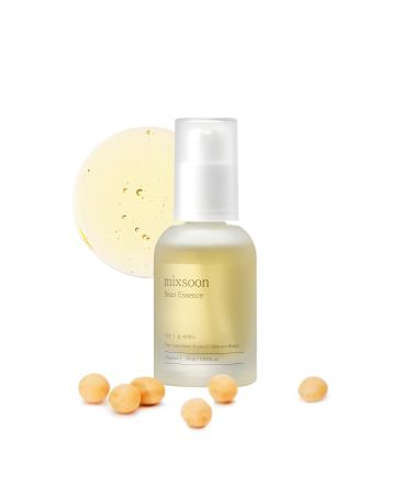 mixsoon Bean Essence 1.01 Fl.Oz. / 30ml (Pack of 1) Exfoliating Hydrating Korean Skin Care Hyaluronic Acid Serum Korean Glass Skin Care 1.01 Ounce (Pack of 1)