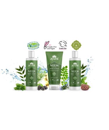 Ayumi Neem & Tea Tree Face Mask - Vegan Cruelty-Free Dermatologically Tested | 2 x 100ml for Healthy Skin - Buy Online on GoSupps.com