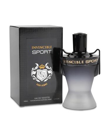 Cologne for Men Invincible Sport Natural Spray Masculine Scent Wonderful Fragrance Gift Eau De Parfum for Daily Use 3.3 Fluid Ounce Invincible Sport 3.4 Fl Oz (Pack of 1)