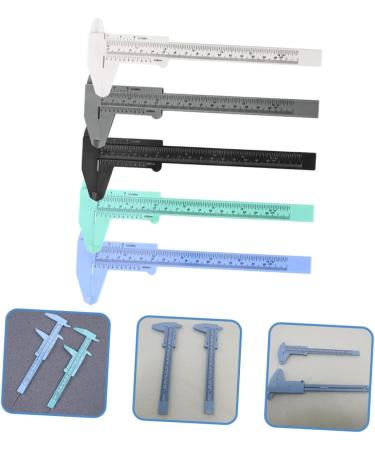 WOFASHPURET Microblading Ruler 5pcs Eyebrow Measuring Ruler Eyebrow Tools Makeup Tools Measuring Tool Wen Wan Eyebrow Card Student - Buy Online on GoSupps.com