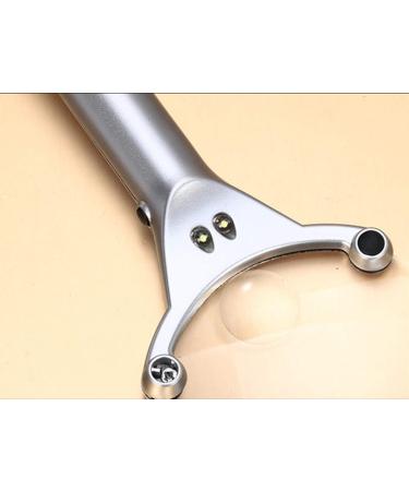 Illuminated Glass with LED Lamp 2.5X 5X Double HD Lens Old Man Reading Gift Magnifier Rimless No Distortion Made in China - Buy Online on GoSupps.com