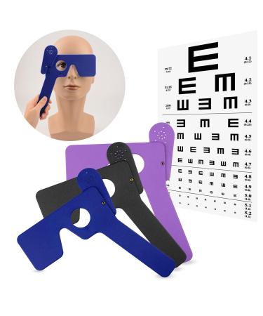 Eye Occluder with 14 Holes for Ophthalmologists & Optometrists | Blue Eye Examination Tool - Buy Online on GoSupps.com