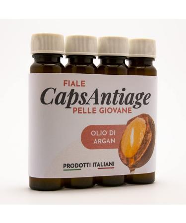 CAPSANTIAGE | Argan oil firming and elasticizing ampoules applicable weekly on any fitted garment | Made in Italy