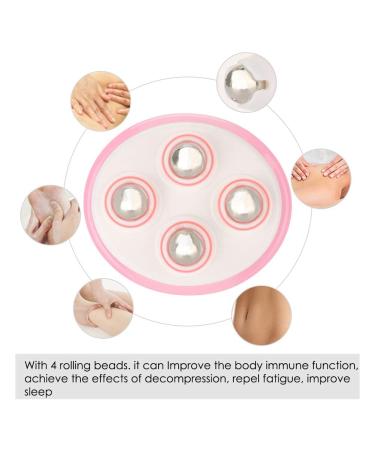 Stainless Steel Roller Massage Ball - Enhance Blood Circulation & Sleep Quality | Relaxation Tool for Body Massage - Buy Online on GoSupps.com