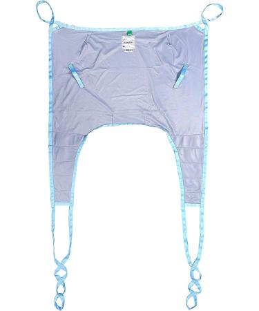 Patient Lift Sling Adjustable Full Body Transfer Belt Moving Assist for Elderly Disabled and Bedridden Max 600lb Weight Capacity - Buy Online on GoSupps.com