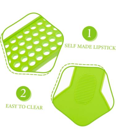BIUDECO Kit with 50 holes and a spatula for filling natural lip gloss and lipstick - Buy Online on GoSupps.com