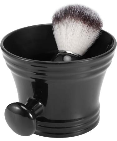 Premium Shaving Soap Bowl & Beard Maintenance Set | Nylon Brush & Razor Tool for Perfect Grooming - Buy Online on GoSupps.com