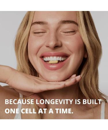 reset wellness RESVERA NAD+ | Resveratrol Nicotinamide Riboside (NR) Quercetin NAC & CoQ10 | Supports Cellular Energy Anti-Aging Mitochondrial Health & Longevity | 60 Capsules - Buy Online on GoSupps.com