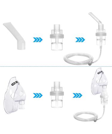 Adult Replacement Kit with 6 Filters - Transparent (2 Sets) | High-Quality Filters Included - Buy Online on GoSupps.com