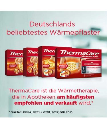 ThermaCare Heat Pads - Effective Pain Relief Plasters (6 pcs) | International Shipping Available - Buy Online on GoSupps.com