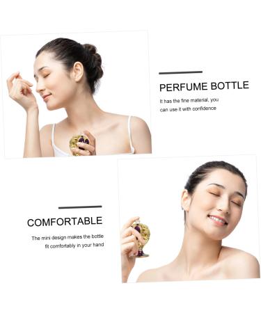 MAGICLULU 1pc Bottled Travel Alloy Perfume Rack Glass Bottle 12.50X6.00X6.00CM Assorted Color - Buy Online on GoSupps.com