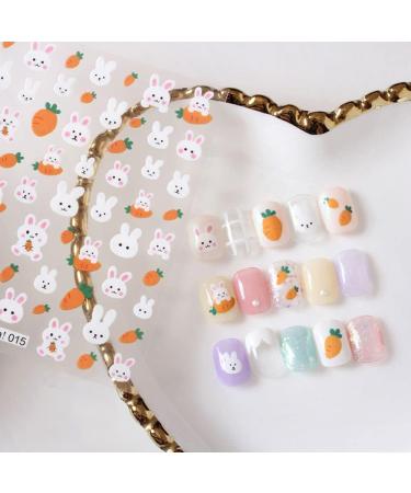 Fashion Handmade Self-Adhesive DIY Animal Decals Nail Art Decorations Manicure Accessories Nail Stickers(Style 3) - Buy Online on GoSupps.com