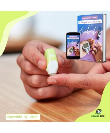 Relion 25 Gauge Needle 2-in-1 Lancing Device Bundle for Normal Skin | 50 Ct + SAMBA LIFE eBook 7 Steps to Thrive with Diabetes - Buy Online on GoSupps.com