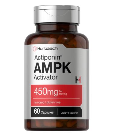 AMPK Metabolic Activator 450 mg | 60 Capsules | Supports Weight Management | Non-GMO Gluten Free | Jiaogulan Gynostemma | Horbaach