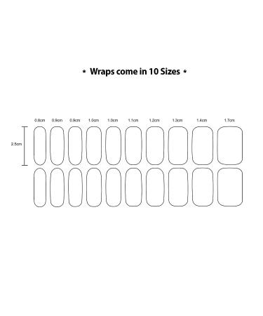 Laflare Gel Glossy Nail Strips - Hologram Silver Gradation | Self-Adhesive Gel Polish Stickers with Double-End Strips & Glitter False Nails - Buy Online on GoSupps.com