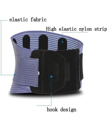 Back Support Back Brace Lumbar Support 1pcs Summer Breathable Back Brace Waist Back Support Lumbar Decompression Back Support Belt(XX-Large) XX-Large Blue - Buy Online on GoSupps.com