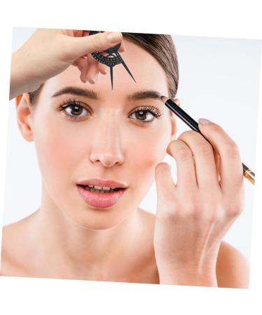 BIUDECO Eyebrow Positioning Ruler Portable Eyebrow Ruler Plastic Eyebrow Ruler Eyebrow Trimming Orthotics - Buy Online on GoSupps.com