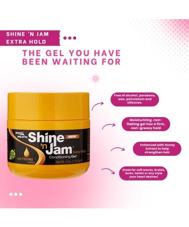 Ampro Extra Hold Conditioning Gel 4 Ounce 2Pack Value Bundle - Buy Online on GoSupps.com