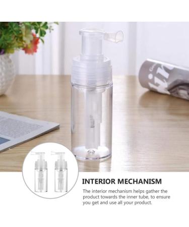 Uonlytech Powder Spray Bottles Refillable Travel Makeup & Hairdressing Spray Bottle Set (2 Pcs) with Locking Nozzle Perfect for Home & Salon Use - Buy Online on GoSupps.com