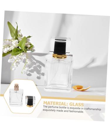 Ipetboom Perfume Spray Bottle Essential Oil Perfume Refillable Perfume Sprayer Atomizers for Essential Oils Crystal Perfume Bottle Sprayer Bottle Mini Perfume Dispenser Travel Square Glass - Buy Online on GoSupps.com