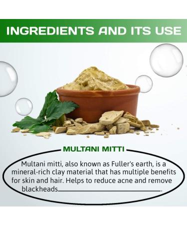 NIGHT 100 Natural Multani Mitti Powder Pot 1kg* 2 2kg Set of 2 - Buy Online on GoSupps.com