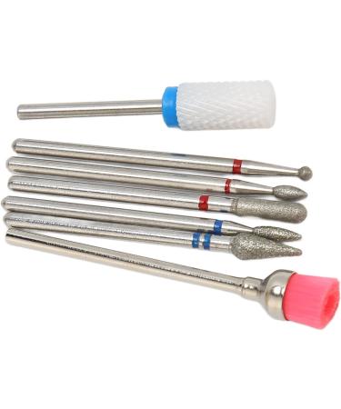 Nail Drill Bits Gel Removal Electric Cuticle Remover Bit Left Right Handed Tungsten Ceramic for Acrylic Nails - Buy Online on GoSupps.com