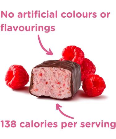 Mallow Marsh Mallow & Marsh Raspberry coated in 70 dark chocolate Marshmallow Sharing Bag Multipack 6 x 100g - Buy Online on GoSupps.com