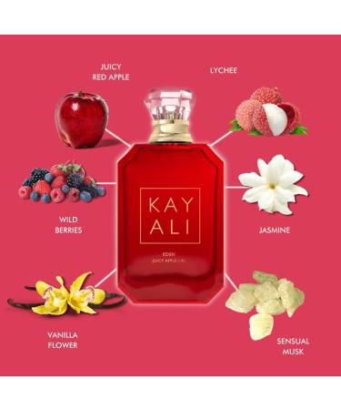 KAYALI EDEN JUICY APPLE | 01 Travel Spray 0.33 oz/ 10 mL Floral Fresh Raspberry Rose Vanilla 0.34 Fl Oz (Pack of 1) - Buy Online on GoSupps.com