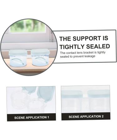 Ultechnovo Contact Lens Box with 2 Storage Containers & Insertion Tool - Travel-Friendly Care Kit for Eyes - Blue 6x3x3cm - Buy Online on GoSupps.com