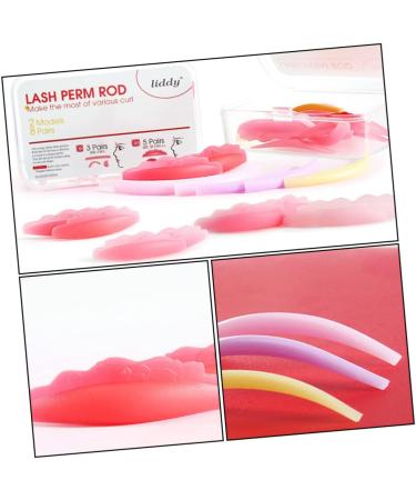 8 Pairs Silicone Eyelash Perming Pads - Hot Eyelashes Grafting & Curling Shields | Perfect for Extensions & Perming - 8.6x5.4cm - Buy Online on GoSupps.com