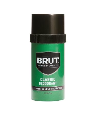BRUT Deodorant Stick Original Fragrance 2.50 oz (Pack of 8) Original 1.88 Ounce (Pack of 8)