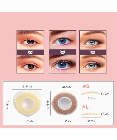1800pcs Anjoize Eyelid Lift Anjoize Invisible Eyelid Lifter Strips Kit Anjoize Self-Adhesive Invisible Double Eyelid Tape with Tools (Large Heart-Brown) Large Heart-brown - Buy Online on GoSupps.com