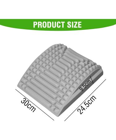 Refresh Neck & Back Extensor Pillows - Best Neck & Back Stretcher for Lumbar Support (Gray) | International Shipping Available - Buy Online on GoSupps.com
