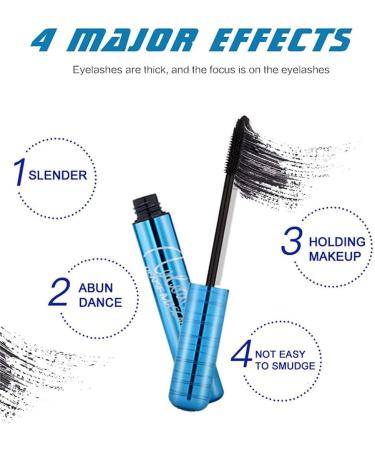 Mascara for Older Women Over 50 7g Mascara for Seniors with Thinning Lashes Waterproof Mascara Volumizing Mascara for Seniors with Short Lashes (2pcs) - Buy Online on GoSupps.com