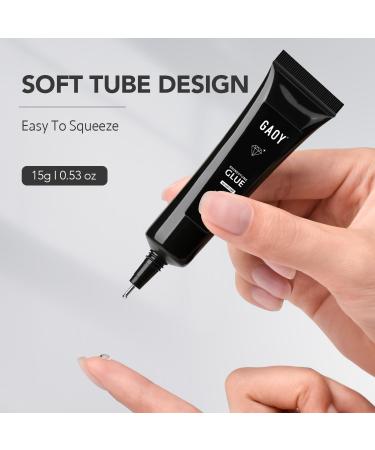 GAOY Rhinestone Glue for Nails - 15g UV Nail Gem Gel for 3D Nail Art Charm & Jewel Decoration - Buy Online on GoSupps.com