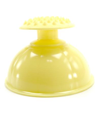 LENITH Silicone Mom Palm Cup for Baby Burping and Massage - Yellow - Buy Online on GoSupps.com