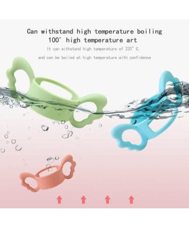 Roadloo Baby Bottle Silicone Handles - 4 Pack | Universal Feeding Bottle Accessories | Perfect Fit for 6cm Bottles - Buy Online on GoSupps.com