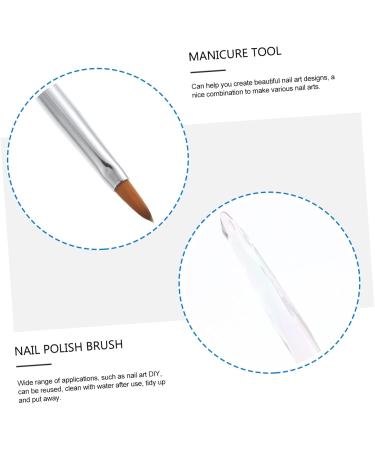 FRCOLOR Nail Pen drawing polish brush nail paint brushes for nail art acrylic nail art brush foundation brush nail polish brushes builder brushes manicure pen Nail Brush abs 16.3X0.8X0.8CM Colorful 1 - Buy Online on GoSupps.com