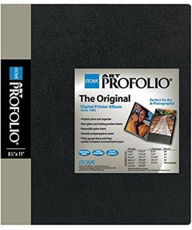 Itoya Original Art Profolio 8.5x11 Storage/Display Book, 24 Pages (2-Pack) - Buy Online on GoSupps.com