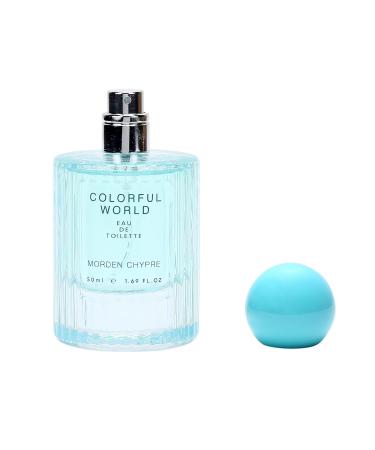 MINISOO Perfume for Women EDT Luxury Perfume with Long Lasting Fragrance for Everyday Wear Floral and Fruity Fresh Scent Colorful World Serie (Morden Chypre) 50ML - Buy Online on GoSupps.com