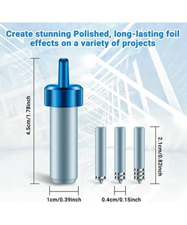 ciyeu Foil Transfer Tool Replacement for Joy Foil Transfer Kit with Foil Transfer Housing+3 Tip Foil Transfer Tool Kit Blue - Buy Online on GoSupps.com