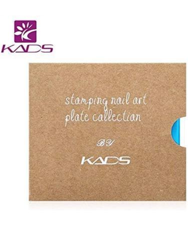 KADS Nail Stamping Plate Rose Flower Nature Image Template for DIY Manicure - FL037 - Buy Online on GoSupps.com