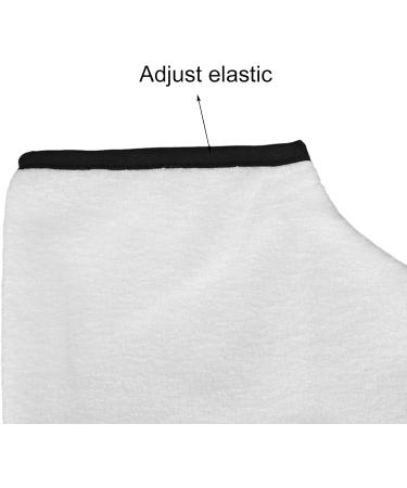 Paraffin SPA Booties Paraffin Wax Bath Booties Paraffin Wax Refills Feet Bag Washable Double Layer Thick Terry Cloth Multi Purpose White for Hot Wax - Buy Online on GoSupps.com