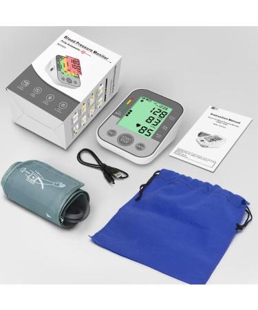 Panacare 2.0 Upper Arm Blood Pressure Monitor - 4.2 Large Display 3-Color Backlight Dual User 198 Readings Automatic Cuff 22-42cm - German Language - Shop Internationally - Buy Online on GoSupps.com