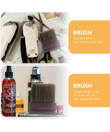 Minkissy Neck Brush Barber Salon Neck Duster Brush Face Duster Tool Facial Cleaning Beard Brush Facial Duster Face Cleaning Brush Neck Cleaning Brush Nylon Hair Barber Supplies - Buy Online on GoSupps.com