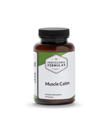 Professional Formulas Muscle Calm Botanical and Mineral Support for Muscle Relaxation Nervous System Balance & Physical Recovery 90 Capsules