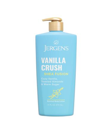 Jergens Shea Fusion Vanilla Crush Body Lotion Moisturizer with Shea Butter & Vitamin E 14 Fl Oz