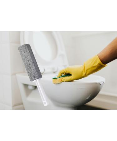 5-Pack Pumice Stone Cleaning Block with Handle - Effective Toilet Kitchen & Pool Stain Remover - Buy Online on GoSupps.com